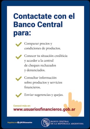 Derechos Financieros Dos BCRA